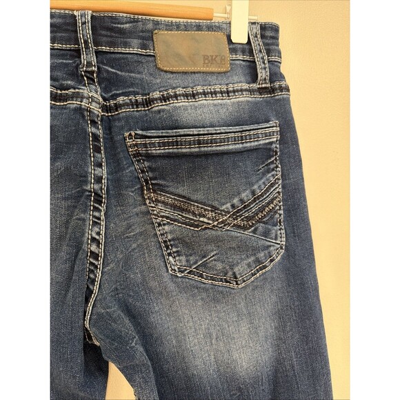 Buckle Men's BKE Jeans 31x32 Blue Denim Jake Straight Leg Medium Wash Western - Picture 4 of 5